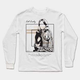 Cat Lady version 10 Long Sleeve T-Shirt